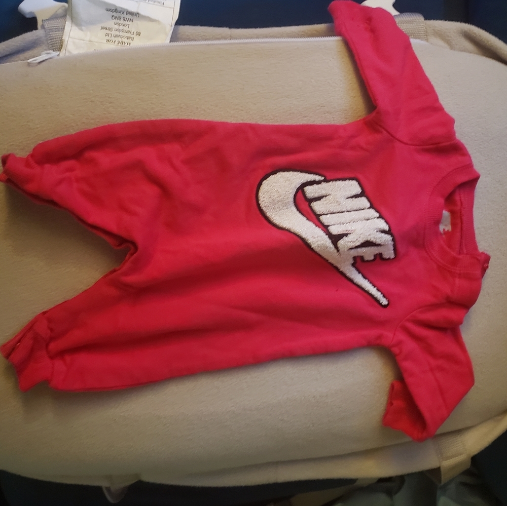 Nike one piece pink girl newborn